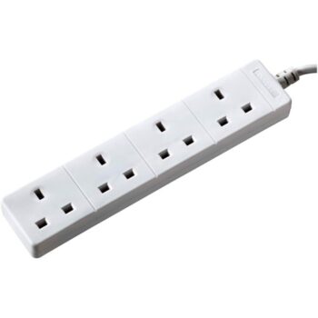 Tesco 4 Socket 2 Metre Extension Lead