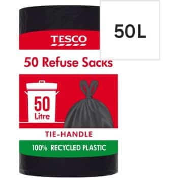 Tesco 50 Refuse Sacks
