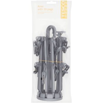 Tesco Airer With 20 Pegs