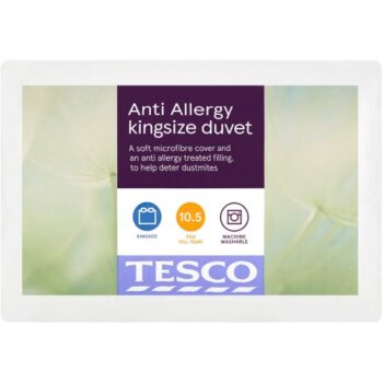 Tesco Anti Allergy 10.5 Tog Duvet King