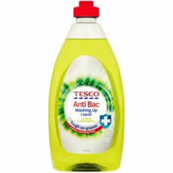 Tesco Anti Bac Washing Up Liquid Lime & Lemongrass