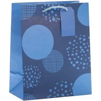 Tesco Blue Circle Medium Bag