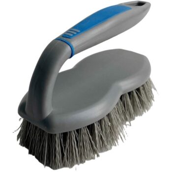 Tesco Blue Grey Scrubbing Brush
