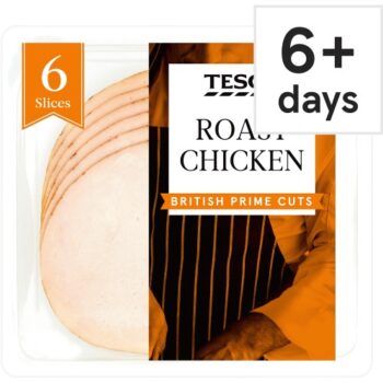 Tesco British Roast Chicken Slices (120g)