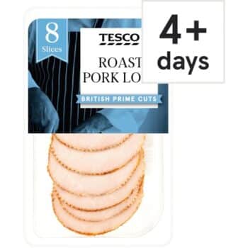 Tesco British Roast Pork Loin Slices (100g)