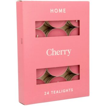 TESCO CHERRY TEALIGHTS