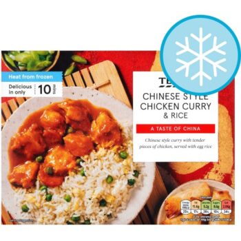 Tesco Chinese Style Chicken Curry & Rice (400g)