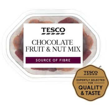 Tesco Chocolate Fruit & Nut Mix Snack Pack (60g)