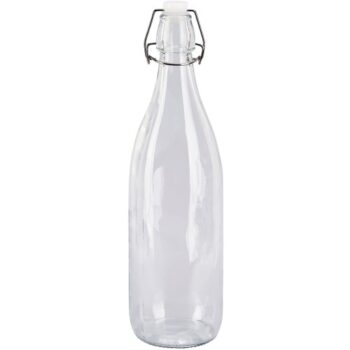 Tesco Clip Glass Bottle