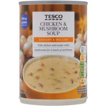 Tesco Cream Of Chicken & Mushroom Soup (400g)