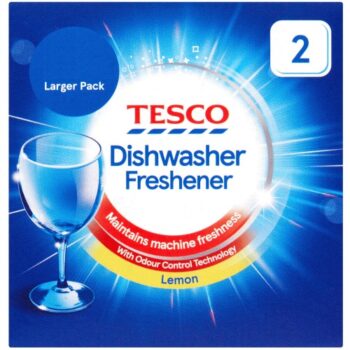 Tesco Dishwasher Freshener Lemon (2 x 6ml)