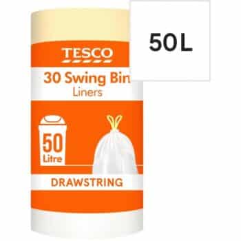 Tesco Drawstring Swing Bin Liners