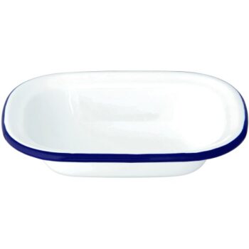 Tesco Enamel Single Serve Dish (18cm)