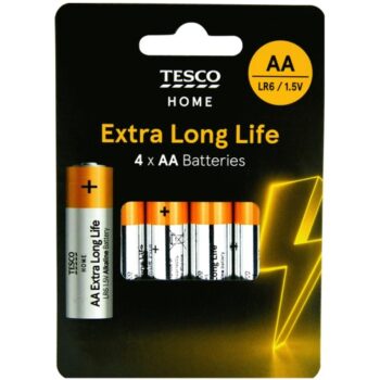 Tesco Extra Long Life AA (4)