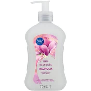 Tesco Extracts Magnolia Antibacterial Handwash (500ml)
