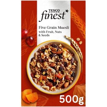 Tesco Finest Fruit Nut & Seed Muesli (500g)