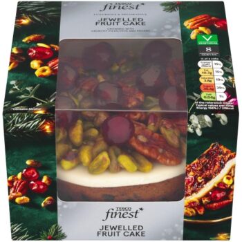 Tesco Finest Jewelled Fruit Cake