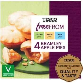 Tesco Free From Bramley Apple Pies (4)