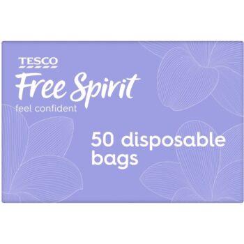 Tesco Free Spirit Disposable Bags (50)