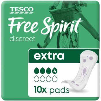 Tesco Free Spirit Extra Pads (10)