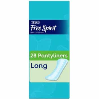 Tesco Free Spirit Pantyliners Long (28)