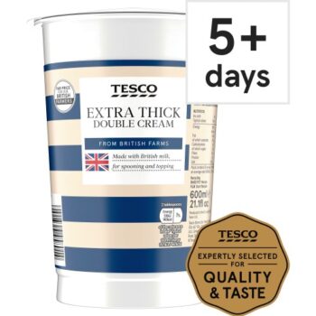 Tesco Fresh British Extra Thick Double Cream