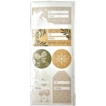 Tesco Frosty Christmas Sticker Sheet