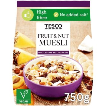 Tesco Fruit & Nut Muesli (750g)