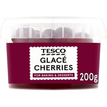 Tesco Glace Cherries (200g)