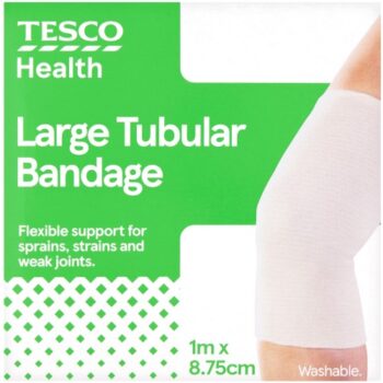 Tesco Health Elasticated Tubular Bandage Large X (8.75m, 1m)