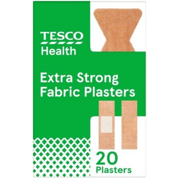 Tesco Health Extra Strong Fabric Plasters (20)