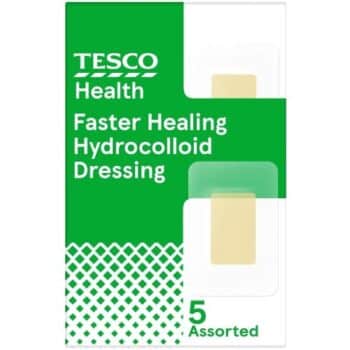 Tesco Health Faster Healing Hydrocolloid Dressings (5)