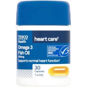 Tesco Health Fish Oil Omega-3 Capsules (30)