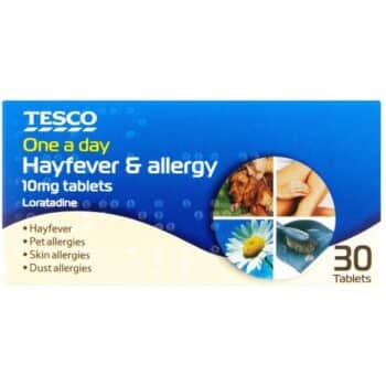 Tesco Health One-a-Day Hayfever & Allergy Relief Tablets