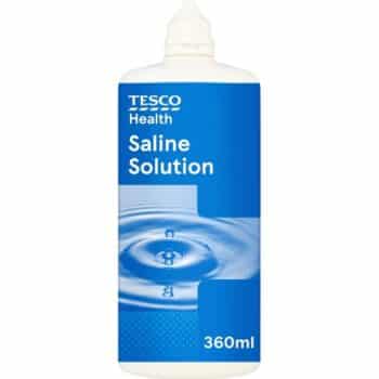 Tesco Health Saline Solution (360ml)