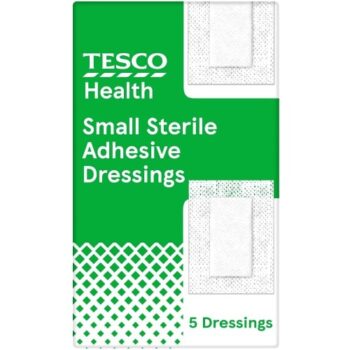 Tesco Health Sterile Adhesive Dressing Small (5)