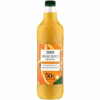 Tesco High Juice Orange Squash (1 Litre)