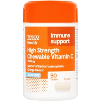 Tesco High Strength Chewable Vitamin C (90 x 1000mg)