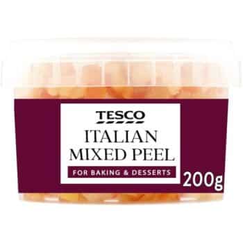 Tesco Italian Mixed Peel (200g)