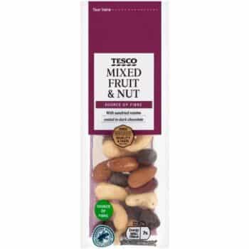 Tesco Mixed Fruit & Nut (25g)