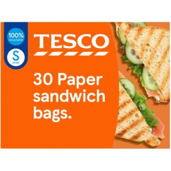 Tesco Paper Sandwich Bag (30)