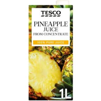 Tesco Pineapple Juice (1 Litre)