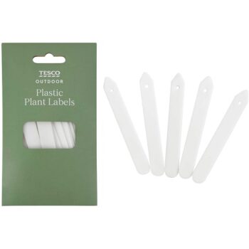 TESCO PLASTIC PLANT LABELS