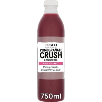 Tesco Pomegranate Crush Fruit Smoothie