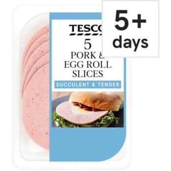 Tesco Pork & Egg Roll Slices (125g)