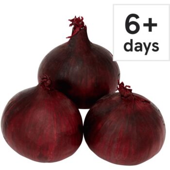 Tesco Red Onions Loose