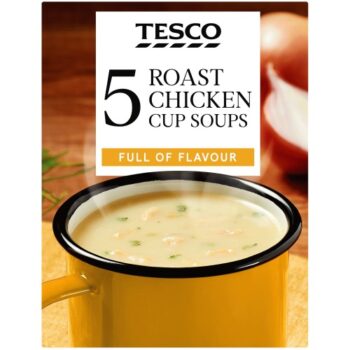 Tesco Roast Chicken Cup Soup (5 x 130g)