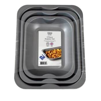 Tesco Roaster Set (3 x 28cm, 33cm, 38cm)