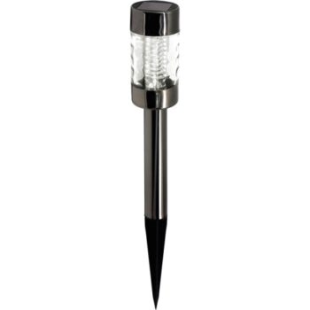 Tesco Solar Black Nickel Stake Light