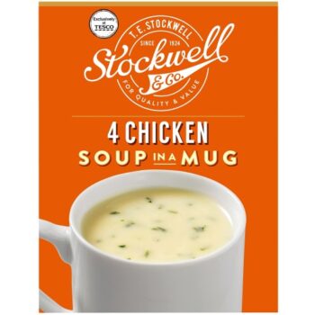 TESCO Stockwell & Co 4 Chicken Soup In A Mug (4 x 88g, 22g)
